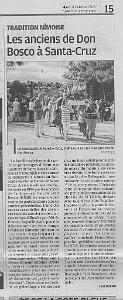 ARTICLE DANS LA PRESSE DES RENCONTRES DE LA JUDB D ORAN